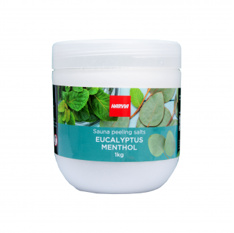 Sauna peeling salt HARVIA eucalyptus menthol 1 kg