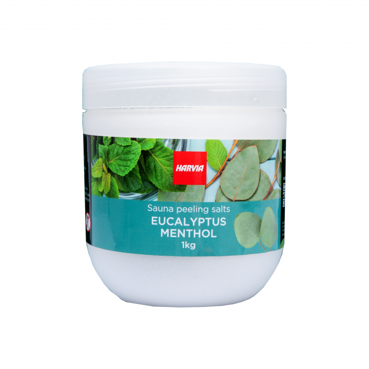 Sauna peeling salt HARVIA eucalyptus menthol 1 kg