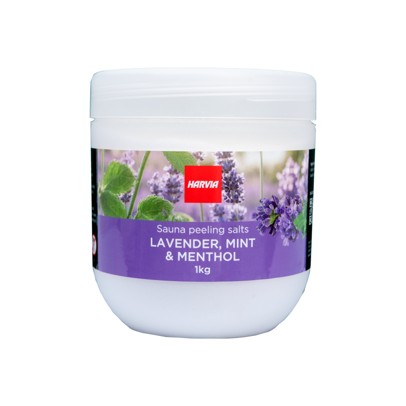 Sauna peeling salt HARVIA lavender mint 1 kg