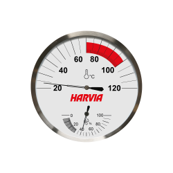 HARVIA thermometer-hygrometer 130 mm 