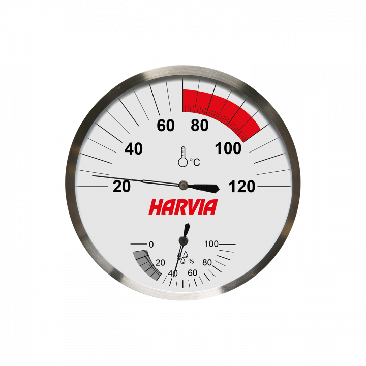 HARVIA thermometer-hygrometer 130 mm