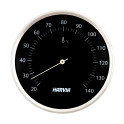 HARVIA sauna thermometer, round, black, 160 mm diameter, SAC90200 - 0