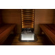 Option Harvia The Wall glass plate Illuminated satin