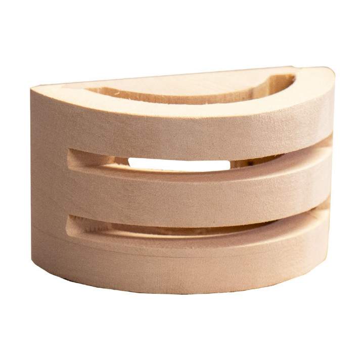 Harvia wooden housing for FTS2 humidity-temperature sensor, aspen