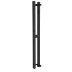 HARVIA vertical door handle, black painted 