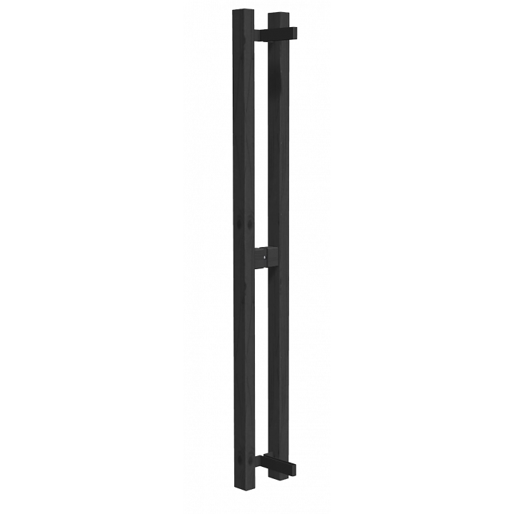 HARVIA vertical door handle, black painted