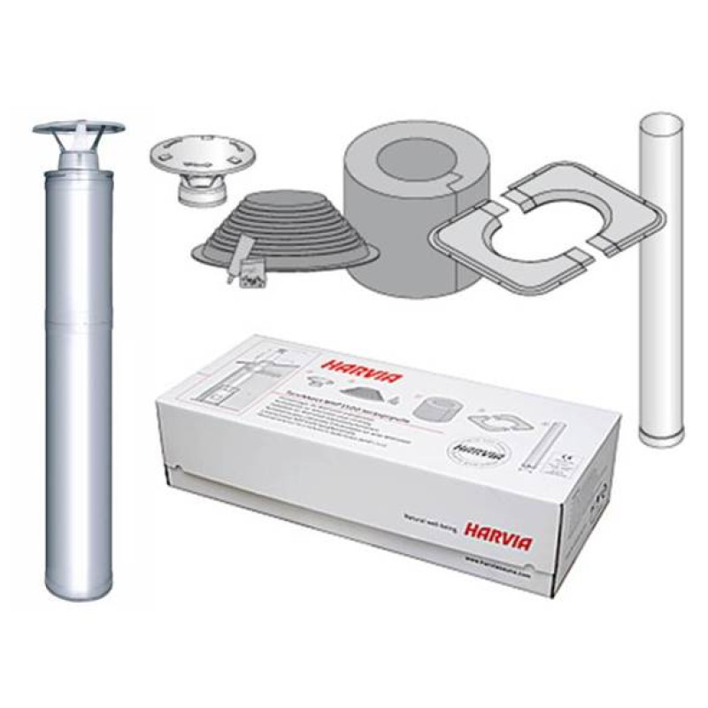 Steel insulated chimney set - HARVIA
