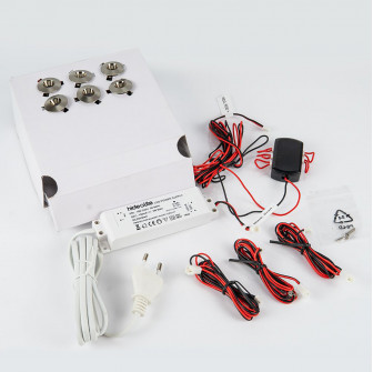 Sauna lighting HIDEALITE, 6 pcs.