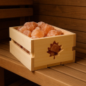 Himalayan salt in a box of 3.5kg - 4