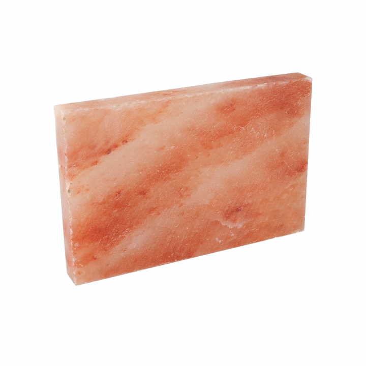Himalayan salt brick with smooth surface 300 × 200 × 38 mm