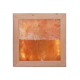 Himalayan salt light LED, black alder wood