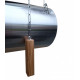 Horizontal pouring bucket 15 l, stainless steel