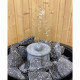 Hukka Kaste soapstone sauna fountain