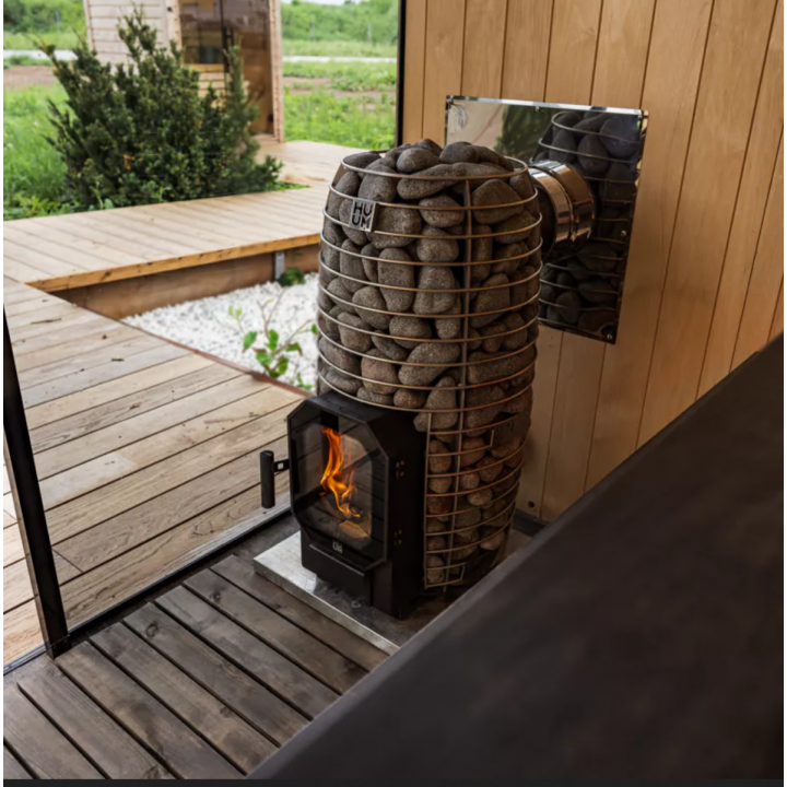 HUUM HIVE Flow Mini Wood-Burning Sauna Stove