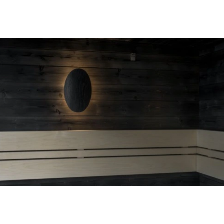 Sauna lamp HUUM OVO, dark color