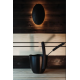Sauna lamp HUUM OVO, dark color