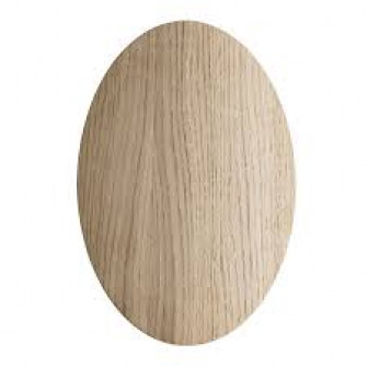 Sauna lamp HUUM OVO, natural wood color