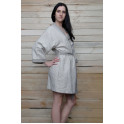 Handmade linen robe - kimono - 1