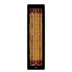Infrared radiator - HARVIA Vitamy with black protective grille 