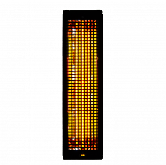Infrared radiator - HARVIA Vitamy with black protective grille
