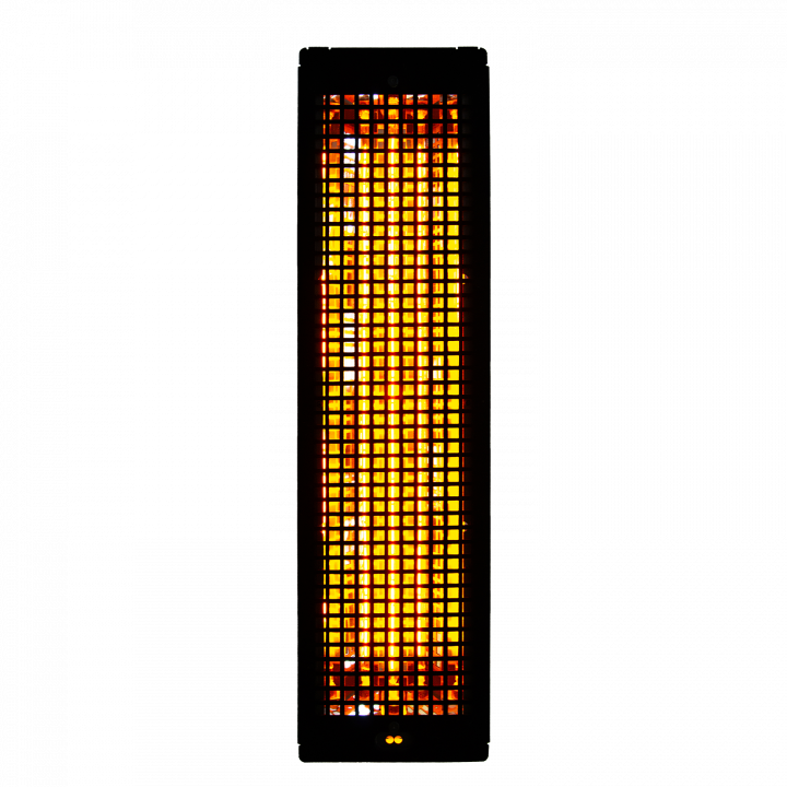 Infrared radiator - HARVIA Vitamy with black protective grille