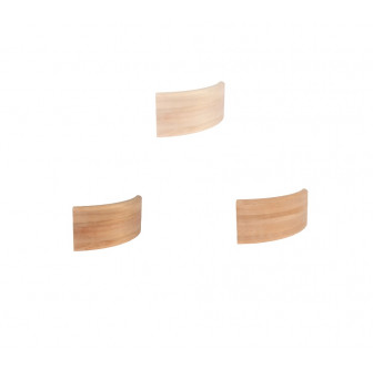 Outer arch for modular sauna benches, 400 mm