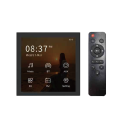 Touch screen BT wall mount amplifier home stereo audio amplifier B4, black - 0