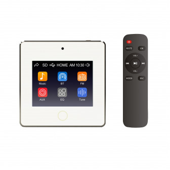 Touch Screen BT wall mount amplifier HELMER L60