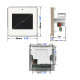 Touch Screen BT wall mount amplifier HELMER L60