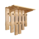 Hanger with shelf - NAGI 550x260x500