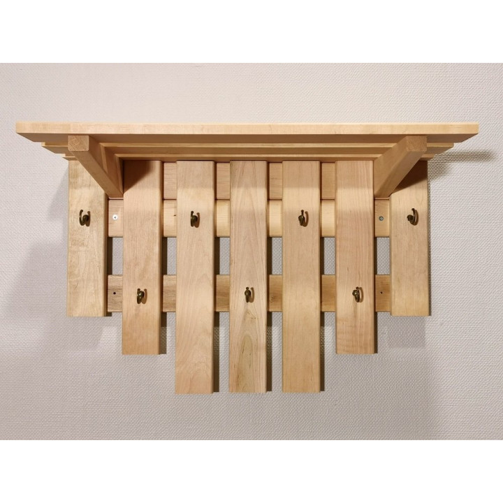 Hanger with shelf - NAGI 630x260x400