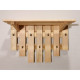 Hanger with shelf - NAGI 630x260x400