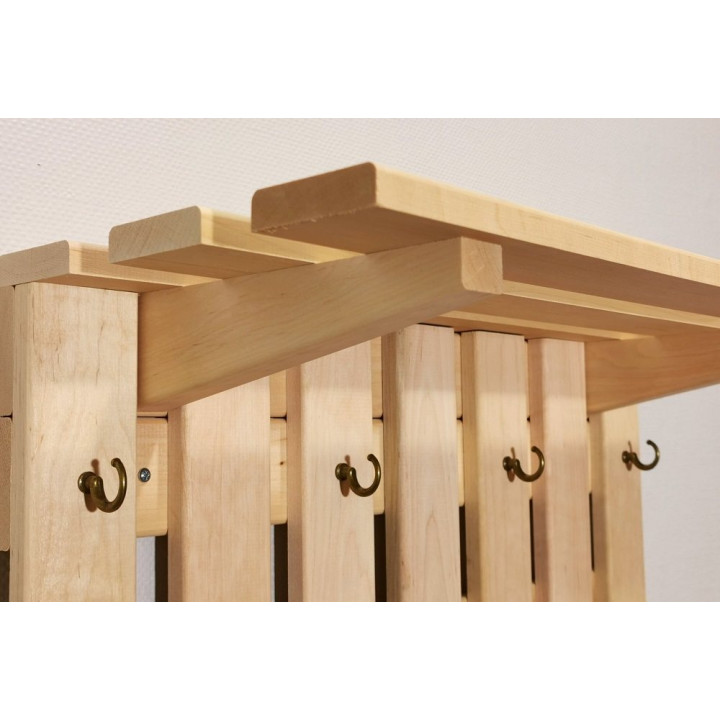 Hanger with shelf - NAGI 630x260x400