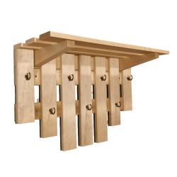 Hanger with shelf - NAGI 630x260x400  Hanger with shelf - NAGI 630x260x400