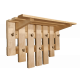 Hanger with shelf - NAGI 630x260x400