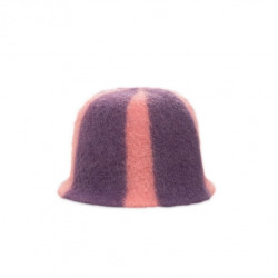 Sauna hat - Striped, purple, pink  Sauna hat - Striped, purple, pink