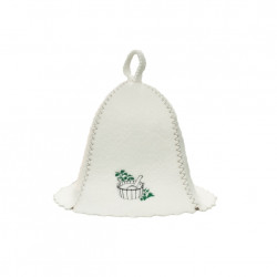 Sauna hat - a bucket with a ladle  Sauna hat - a bucket with a ladle