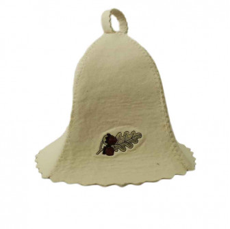 Sauna hat - acorns