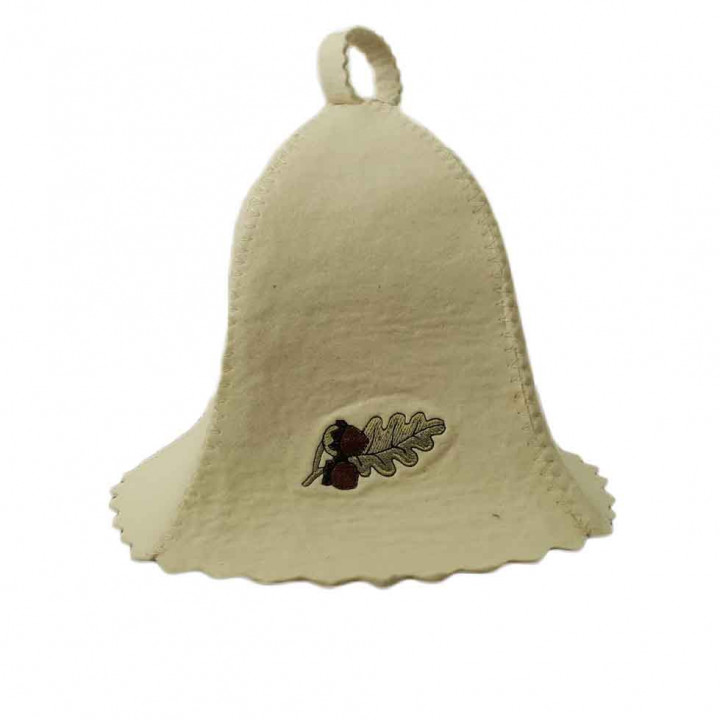 Sauna hat - acorns