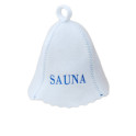 Sauna hat - SAUNA, white - 0 Sauna hat - SAUNA, white - 0