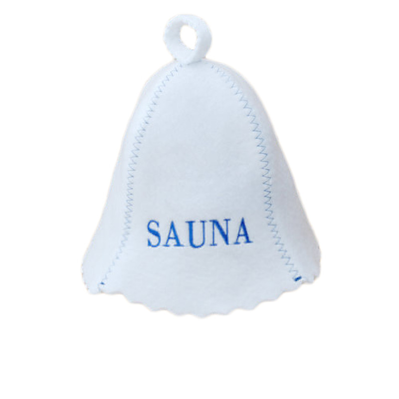 Sauna hat - SAUNA, white Sauna hat - SAUNA, white