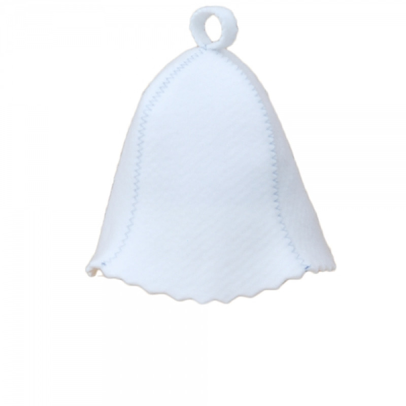 Sauna hat - white