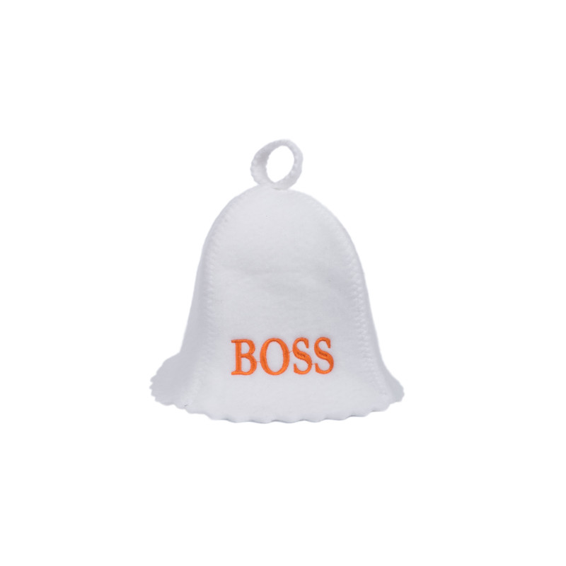 Sauna hat - BOSS, white