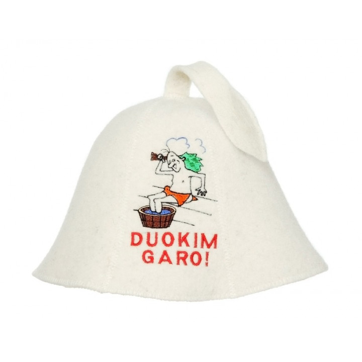 Sauna hat - Let's give it steam