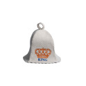 Sauna hat - KING, white - 0 Sauna hat - KING, white - 0