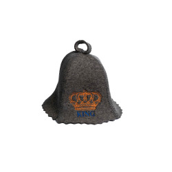 Sauna hat - KING, gray  Sauna hat - KING, gray