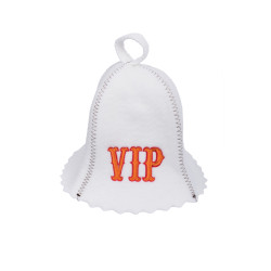 Sauna hat - VIP, white  Sauna hat - VIP, white