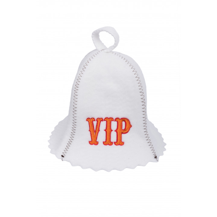 Sauna hat - VIP, white