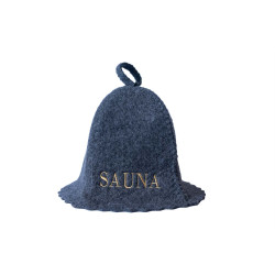Sauna hat - SAUNA, gray  Sauna hat - SAUNA, gray