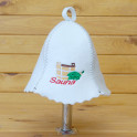 Sauna cap - SAUNA with bucket and whisk - 1